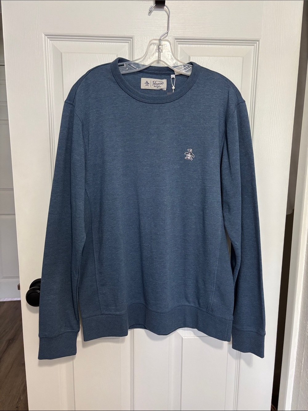 Original Penguin Sticker Pete Crewneck Sweatshirt